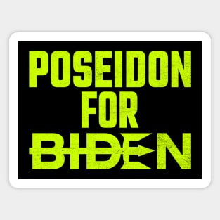 Poseidon For Biden Magnet